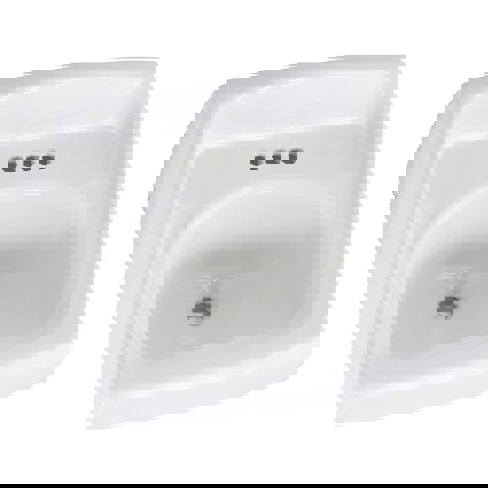 Sink: Wall-Hung Mount, Vitreous China